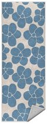Modrý prateľný behúň 60x230 cm Blue Meadow – Mila Home