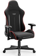 Čierne herné kreslo s LED RGB osvetlením: Diablo X-Starter