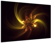 Obraz - abstrakcia vrtuľky (90x60 cm)