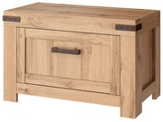 Skriňa na topánky MORATIZ, dub Wotan