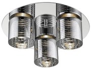Klausen 140009 - LED Stropné svietidlo EVOLUTION 3xLED/5W/230V lesklý chróm