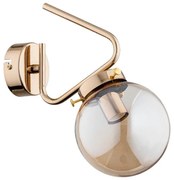 Nástenné svietidlo BARSUM 1xE14/10W/230V zlatá