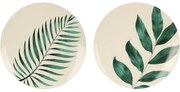 Porcelánový dezertný tanier Leaf, pr. 20,5 cm