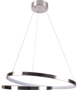 LED Luster na lanku ZEFIRA LED/40W/230V 4000K pr. 50 cm chróm