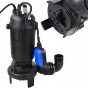 Čerpadlo s plovákom na špinavú vodu s drvičom 750 W 20 m3/h Geko G81423