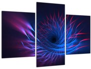 Obraz - abstrakcia kvetu (90x60 cm)