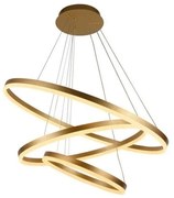 LED Stmievateľný luster na lanku LED/125W/230V 3000-6500K + diaľkové ovládanie