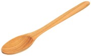 Drevená naberačka do dóz, veľká okrúhla lyžica, SPOON, 16cm - buk