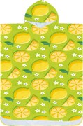 Plážové pončo LEMONS zelené 80x145 cm