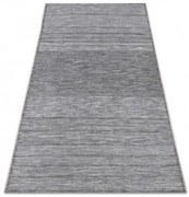 Koberec SIZAL LOFT 21108 Línie sivý/ slonová kosť/ strieborný