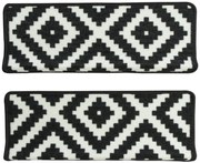 Nášľap na schody Romby čierny