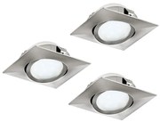 Eglo 95846- SADA 3x LED podhľadové svietidlo PINEDA 1xLED/4,9W/230V