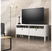 TV stolík/skrinka Franc 15 (biele drevo). Vlastná spoľahlivá doprava až k Vám domov. 1107883