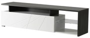 TV stolík Arctic Biela/Čierna 11008822