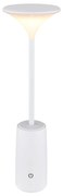 Globo 21020W - LED Stmievateľná stolná lampa QUIRIN LED/1,2W/3,7V 3000K biela