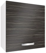 Kuchynská skrinka Belini horná 60 cm eben kráľovský  TOR SG60/1/WT/HK/0/U