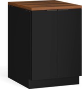 Blumfeldt WoodVista policový regál, Praktické usporiadanie políc, Ľahko udržiavateľné materiály, úložný priestor