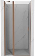 Mexen MIST, 1-krídlové sprchové dvere (1d+1s) 70x200 cm, 6mm číre sklo, medený profil, 8A4-070-000-65-00