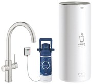 GROHE GROHE Red Duo - Batéria a bojler, veľkosť L , supersteel 30079DC1
