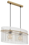 Globo 15698H3M - Luster na lanku GORLEY 2xE27/60W/230V zlatá