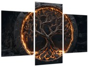 Obraz – Strom života v láve I. (90x60 cm)