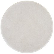 Kusový koberec Laguna krémová kruh, 57x57 (priemer) kruh, biela, obývacia izba, Vopi