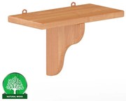 Polička borovica PK123-40x25x20 jelša