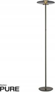 Led stojacia lampa Paul Neuhaus Pure Vitrum sivá, stmievateľná, 2700K, dymov