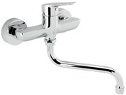 Novaservis Metalia 54, drezová umývadlová batéria 150 mm, chrómová, 54070/T-0