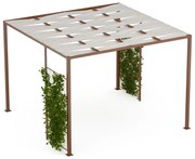 Blumfeldt Shade Cove GreenWall, pergola, 3 x 3 m, bočné steny, práškovo lakovaná farba, odolná voči poveternostným vplyvom