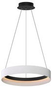 Milagro LED Luster na lanku ORBITA LED/52W/230V biela/čierna MI2565