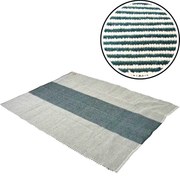 Koberec ESQUINA 140x200 cm, zeleno-biely