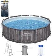 Rámový bazén s filtráciou a rebríkom, 3,66x1m | Bestway