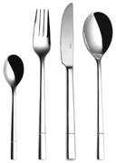 Príborový set 24 ks - Luxus zlatá ryha - 112554
