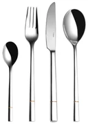 Príborový set 24 ks - Luxus zlatá ryha - 112554