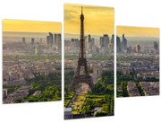 Obraz - Panoráma Paríža (90x60 cm)