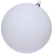 DECOLED Plastová guľa, 40 cm, biela, matná