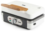 DOMO DO9277C sendvičovač 3v1, matná biela