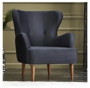 Kreslo ušiak NEKO antracit