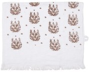 Biely kuchynský froté uterák s jeleňom Gentle Wilderness - 40*66 cm