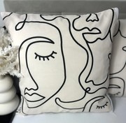 INTERMEDIC SK Posteľná obliečka Face Beige na vankúšik 40x40cm