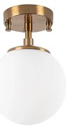 Závesný luster Atmaca - 10220, bronzová/biela