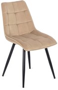 PROXIMA.store - Čalúnená jedálenská stolička RIO FARBA: béžová