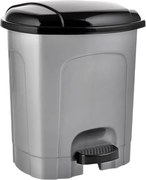 Orion Pedálový odpadkový kôš 5,5 l, sivá