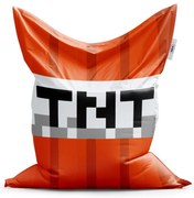 Sedací vak Classic TNT - detský, červená