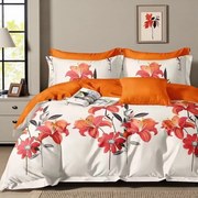 Posteľné obliečky Homa EDIT ORANGE 7-dielna sada 140x200 cm