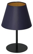 Stolná lampa ARDEN 1xE27/60W/230V pr. 20 cm fialová/zlatá