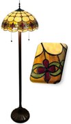 Podlahová lampa Tiffany 40*160 kolekcia AGENA chain