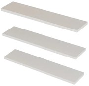 Polička Boss White, 3 ks