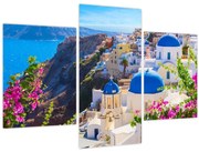 Obraz - Santorini, Grécko (90x60 cm)